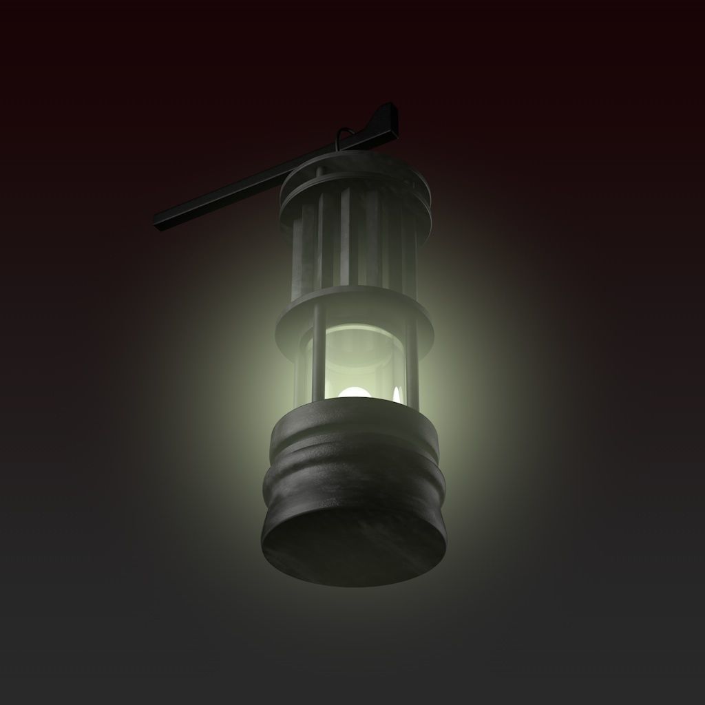 Antique Old Lantern Light Lamp 3d Asset Cgtrader Antique Old Lantern Light Lamp 3d Model Obj 3ds Fbx C4d Mtl 2