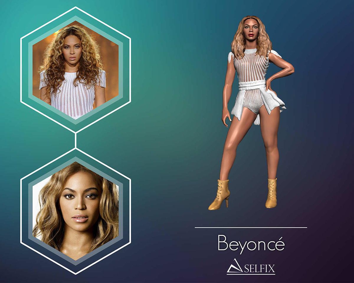 Beyonce 3D Model ready for 3d print 3D model 3D printable | CGTrader - Beyoncé's Flawless Figure: Updated Measurements And Body Profile