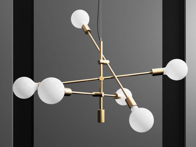 3d Mobile Chandelier Cgtrader Mobile Chandelier 3d Model