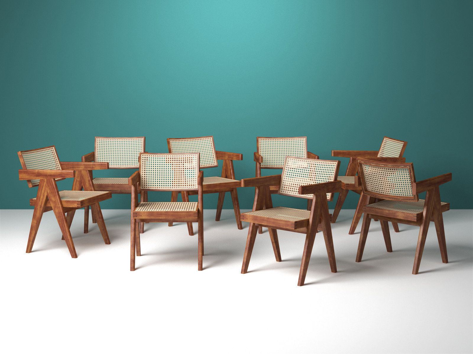 3D Chandigarh Office Chair CGTrader