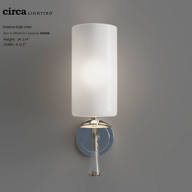 Circa Lighting Drunmore Single Sconce Model Circa Lighting Drunmore Single Sconce Model