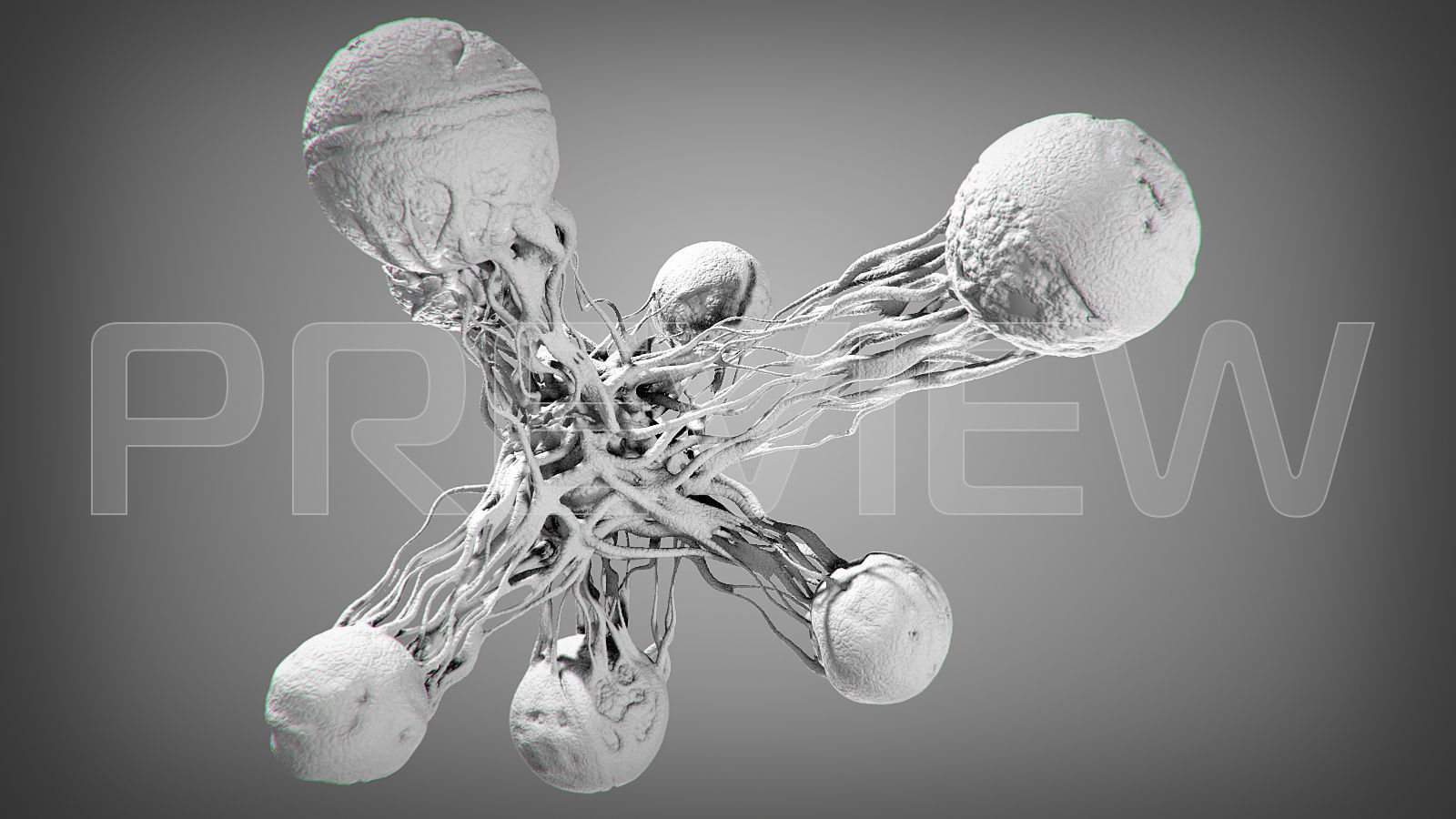 Cancer Stl Model 3D print model