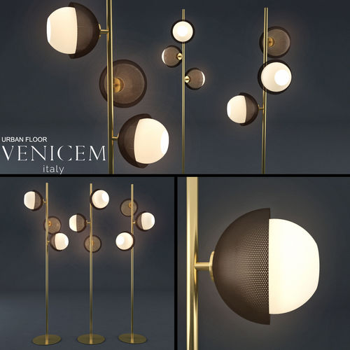 3D VeniceM urban floor lamp | CGTrader