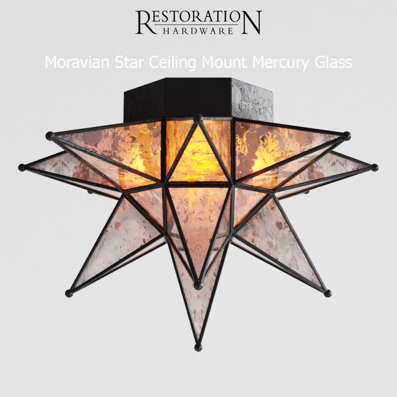 Rh Moravian Star Ceiling Mount Mercury Glass 3d Model Max Obj Fbx Rh Moravian Star Ceiling Mount Mercury Glass 3d Model Max Obj Fbx Mtl Mat 1