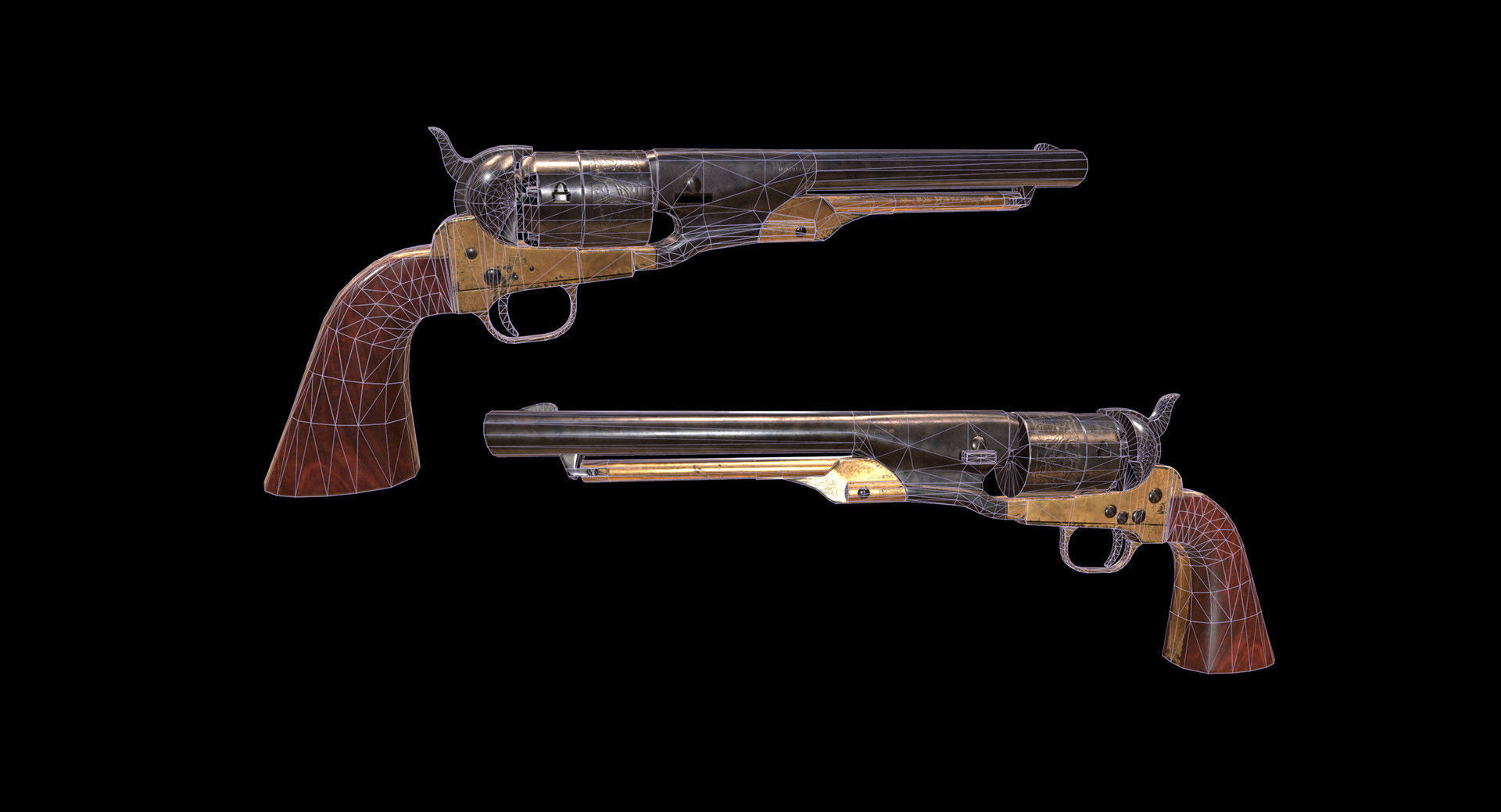 PIETTA HAND GUN - Colt 44 1869