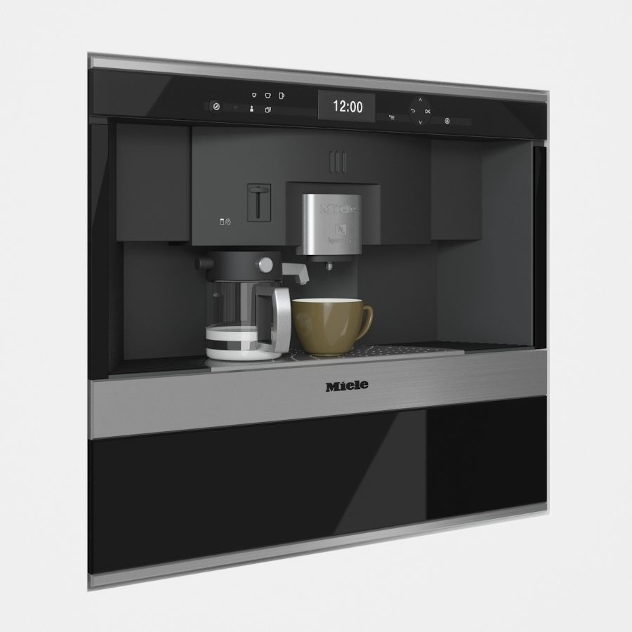 Miele Cva 6431 Built In Coffee Machine With Nespresso System 3d Model Max Obj 3ds Miele Cva 6431 Built In Coffee Machine With Nespresso System 3d Model Max Obj 3ds