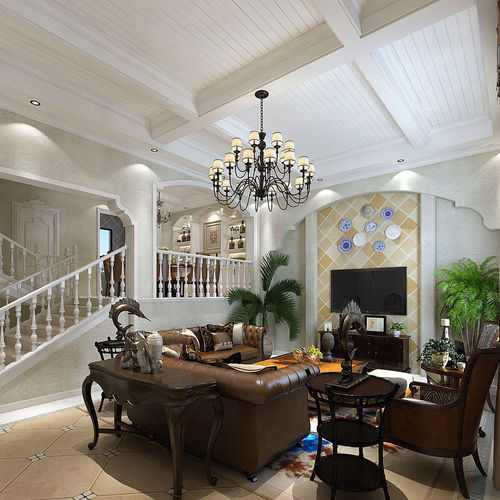 Fashion American Living Room Cgtrader American Living Room Model Max 8