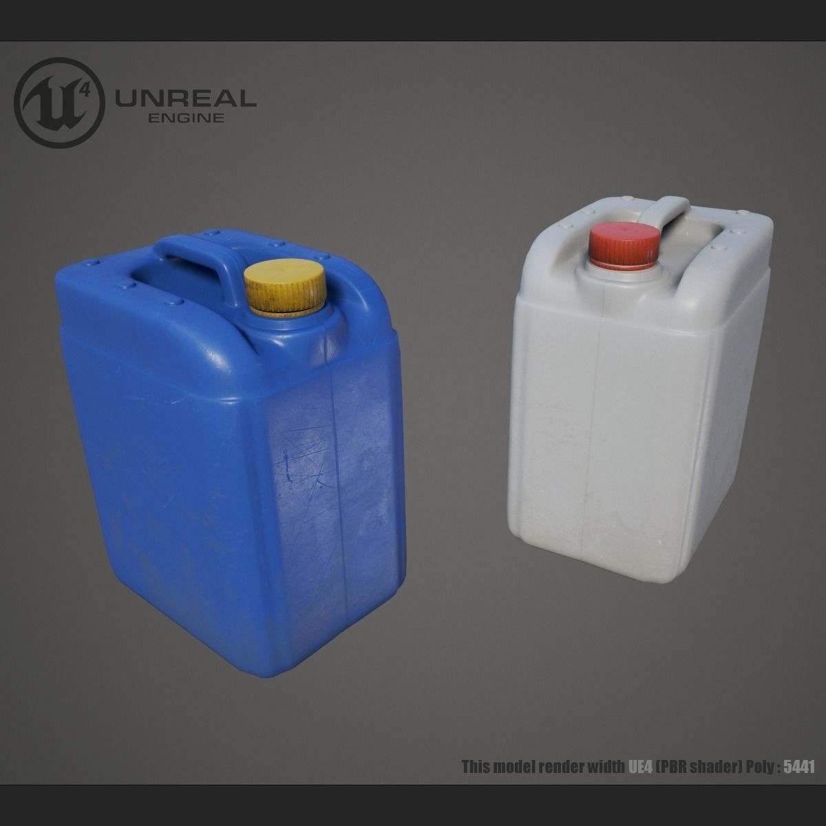 Plastic jerrycan