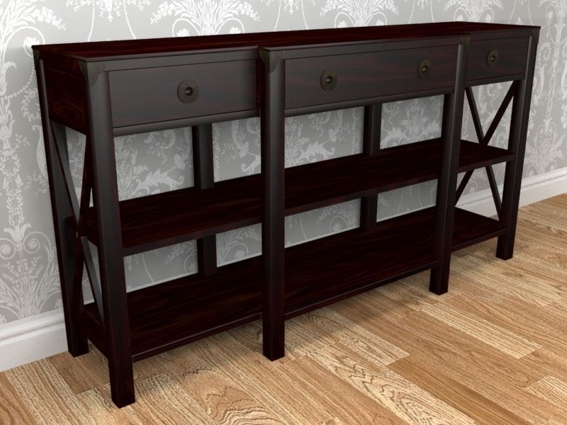 Laura Ashley Triple Console Table