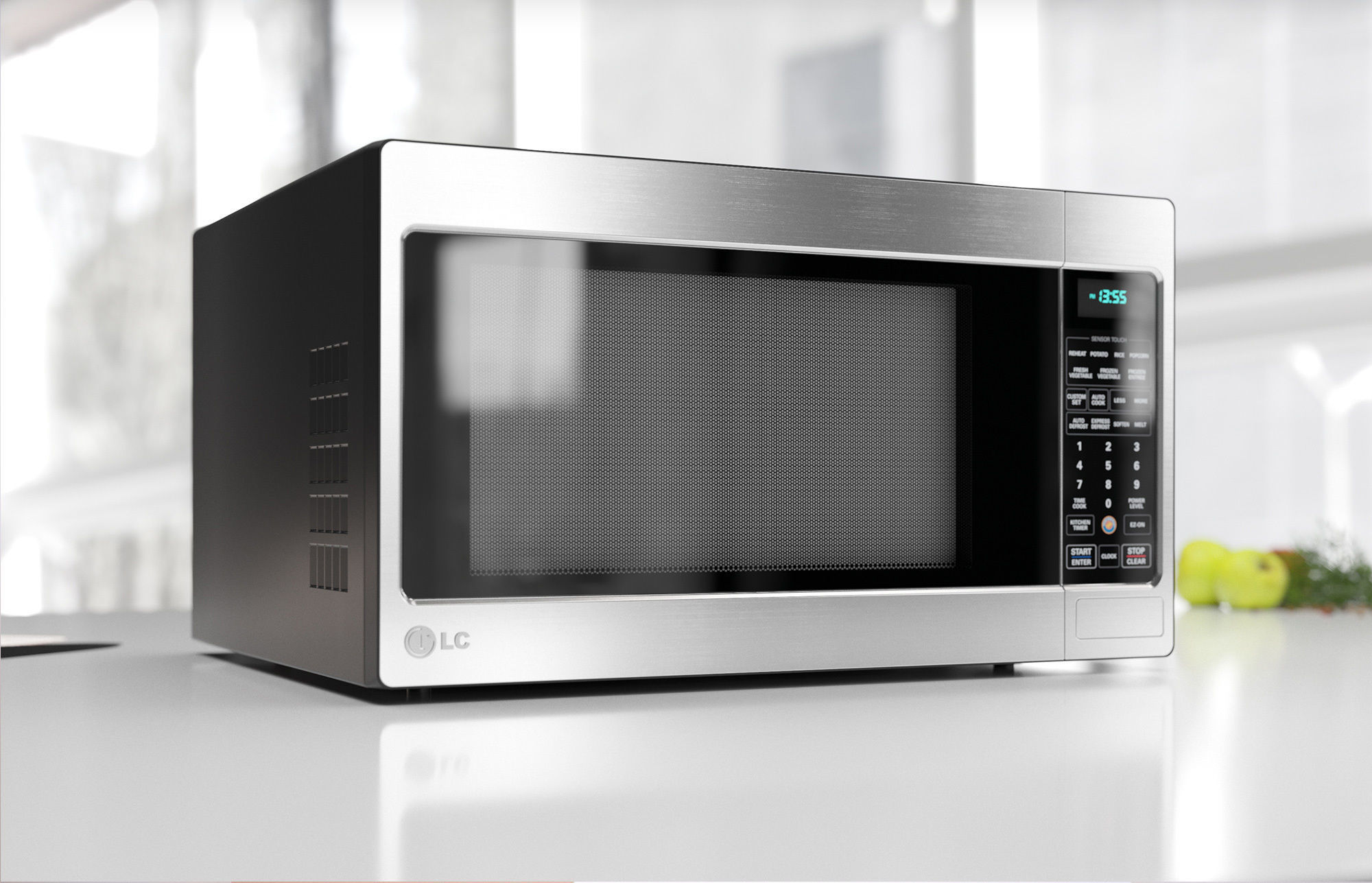 Metal microwave 3D CGTrader
