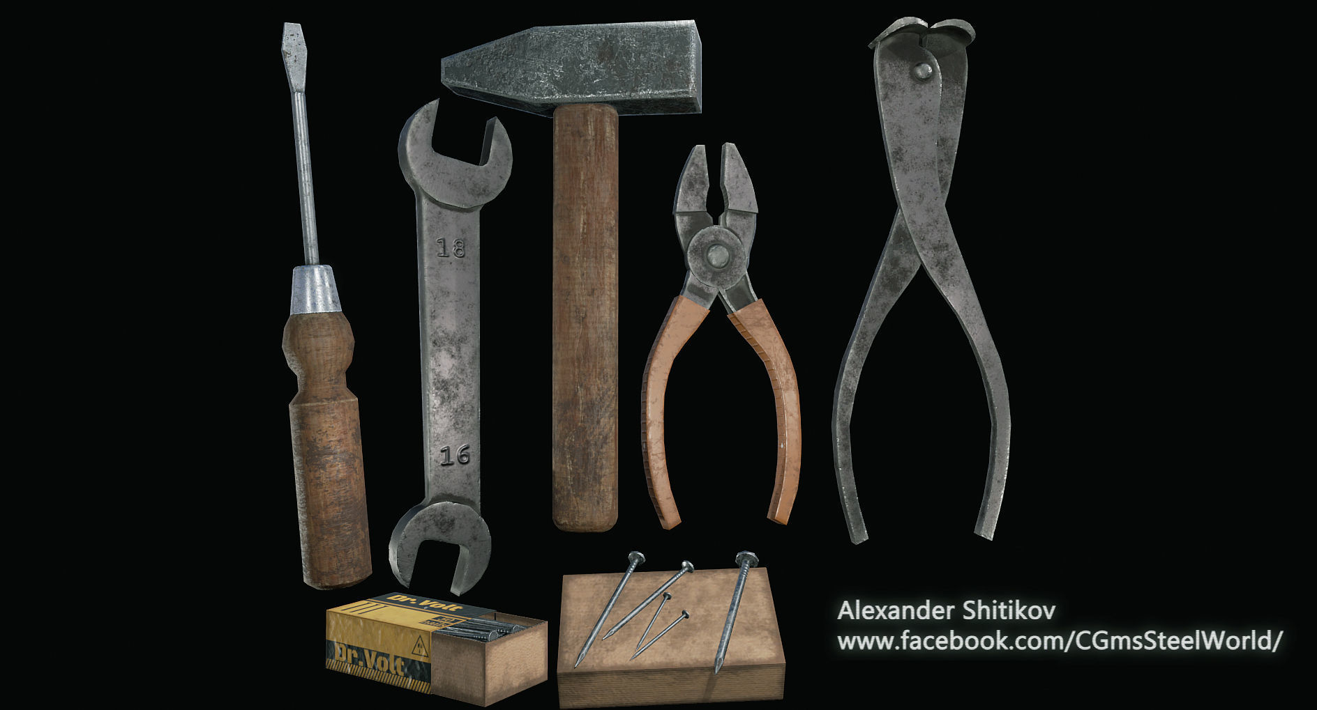 Several working tools - PBR Game Ready