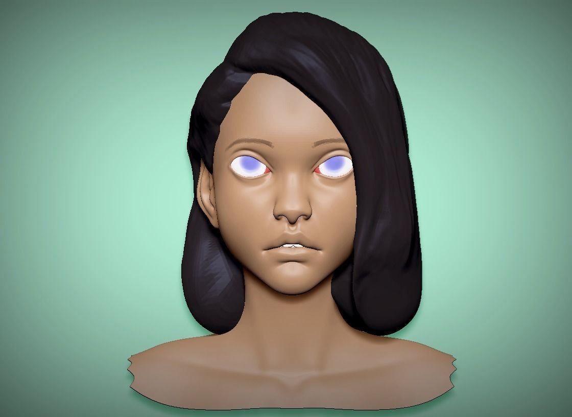 Female Custom Base Mesh 3d Model