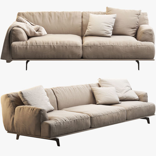 Poliform Tribeca Sofas Model Cgtrader Poliform Tribeca Sofas Model Max Obj Mtl Fbx 1