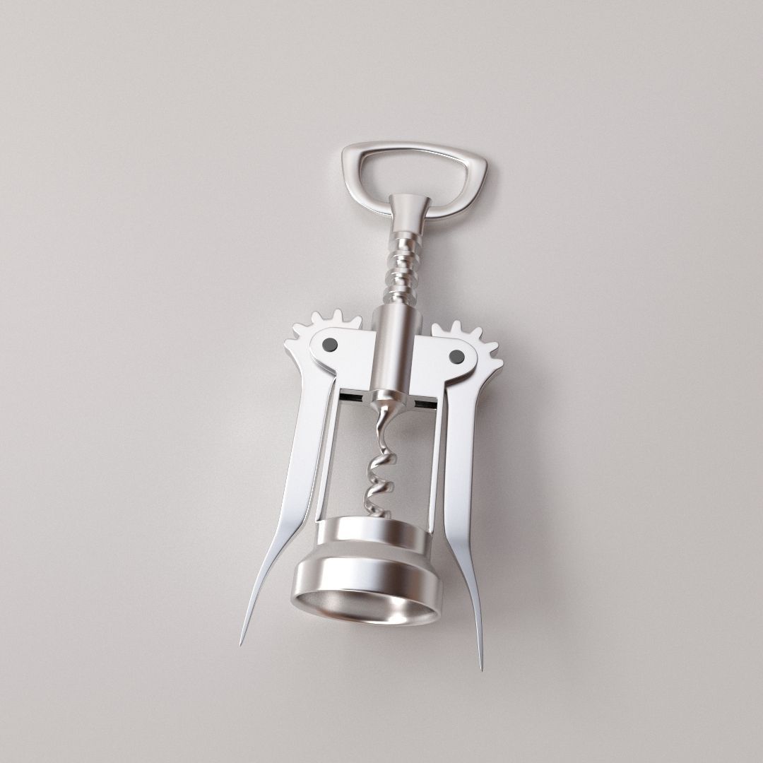 Wing Corkscrew 3D model CGTrader