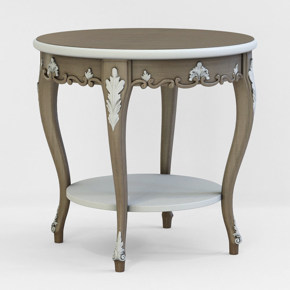Seven Sedie Small table Phyllon 3D model