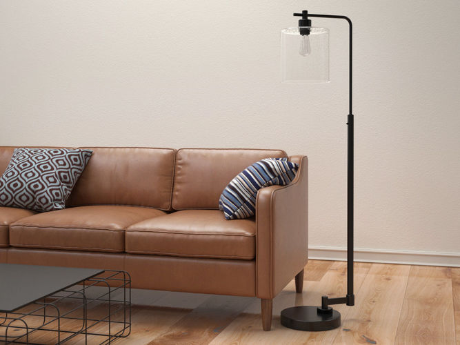 Seeded Glass Industrial Floor Lamp 3d Cgtrader Seeded Glass Industrial Floor Lamp 3d Model