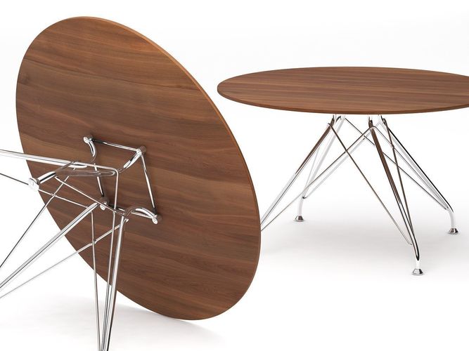 Wire table 3D model | CGTrader