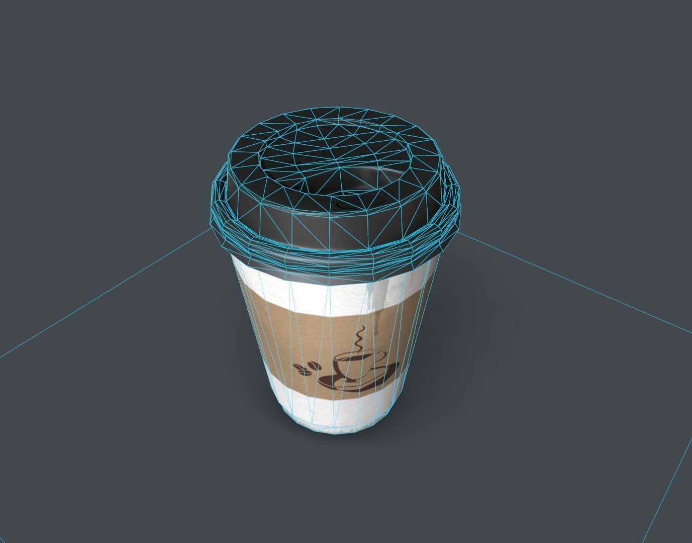 Paper cup coffee free VR / AR / low-poly 3D model | CGTrader