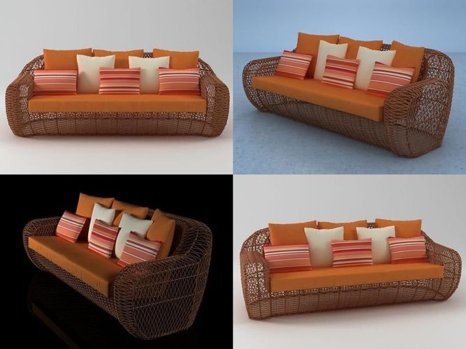 3D model Balou Daybed | CGTrader 3D model Balou Daybed | CGTrader