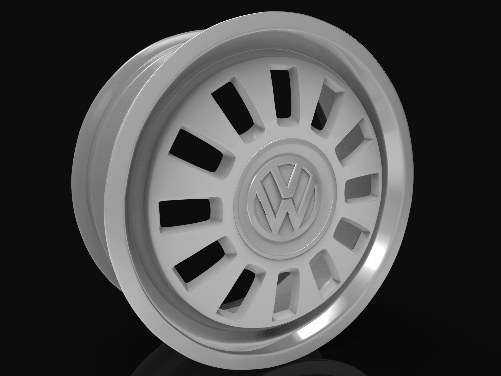 Volkswagen Classic Up Wheel 3D | CGTrader