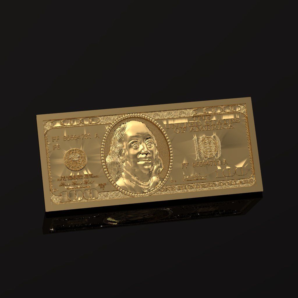 One hundred dollar bill 030