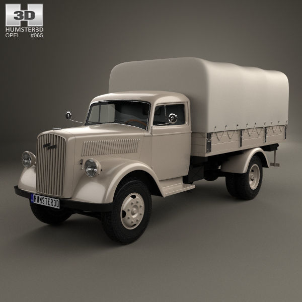 Opel Blitz Flatbed Truck 1940