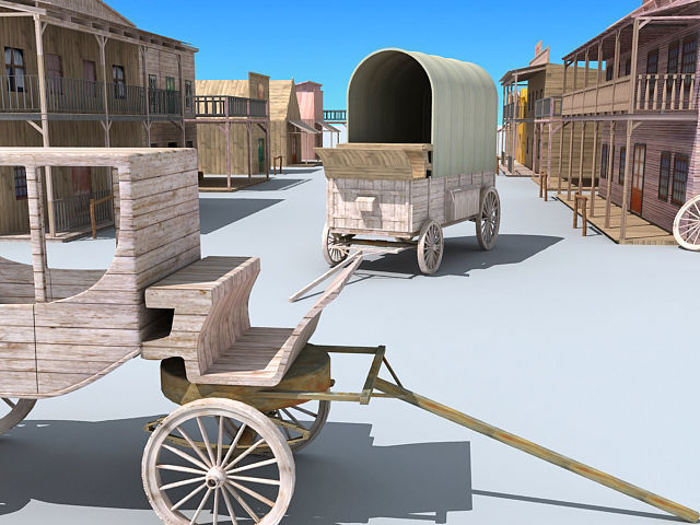 Old Western Town