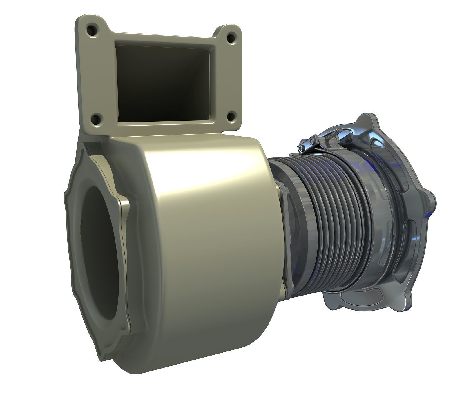 Engine Parts 3D model CGTrader