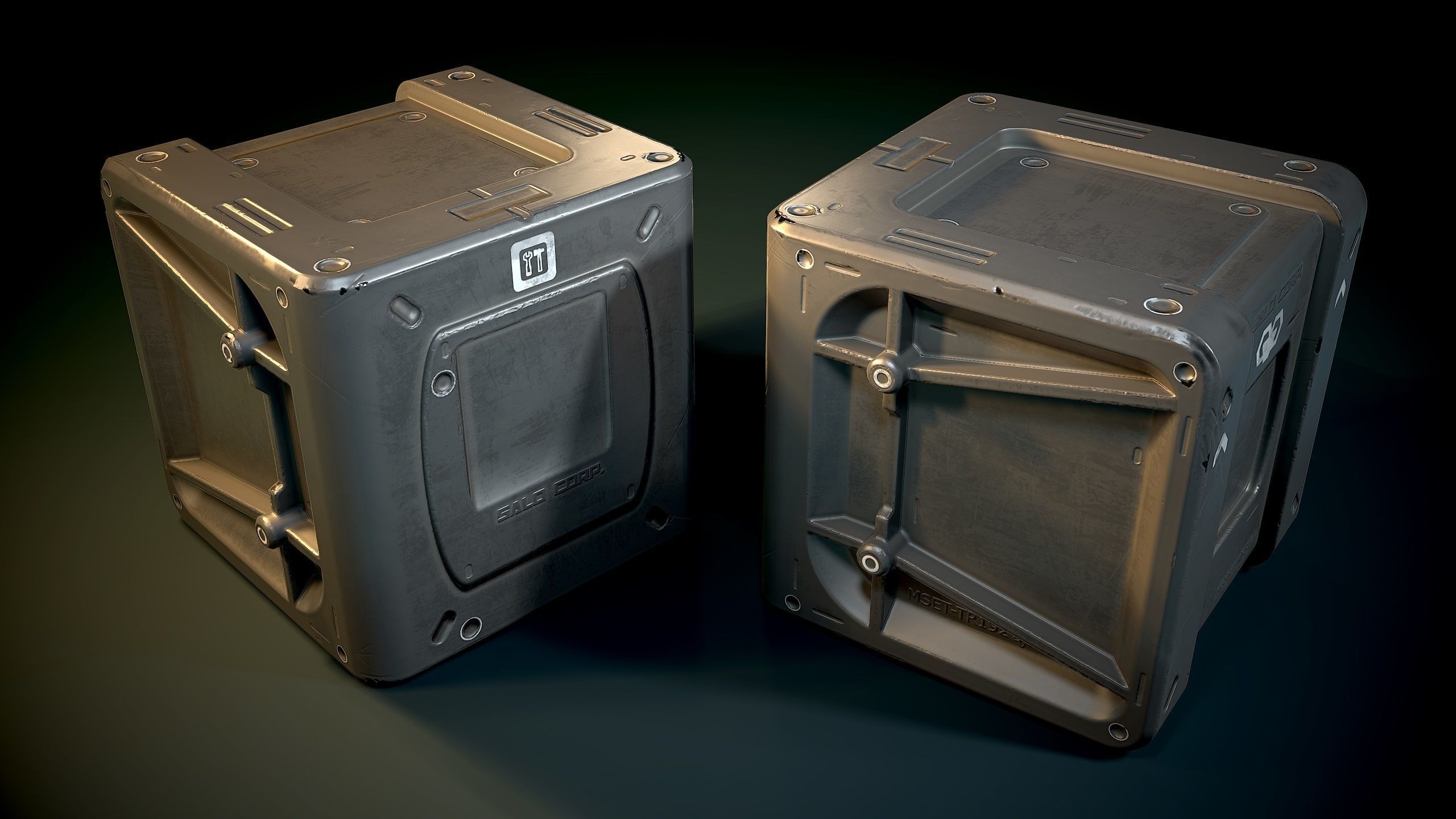 Sci-Fi Generic Prop - Lowpoly