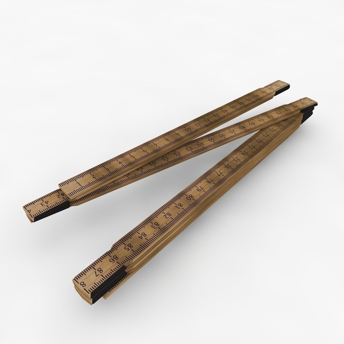 Folding ruler