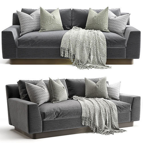 Baker Laguna Sofa No 6733s Model Cgtrader Baker Laguna Sofa No 6733s Model Max Obj Mtl