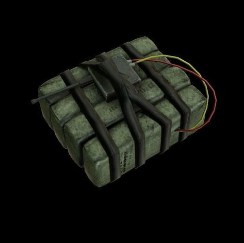 3D model C4 Bomb model VR / AR / low-poly | CGTrader