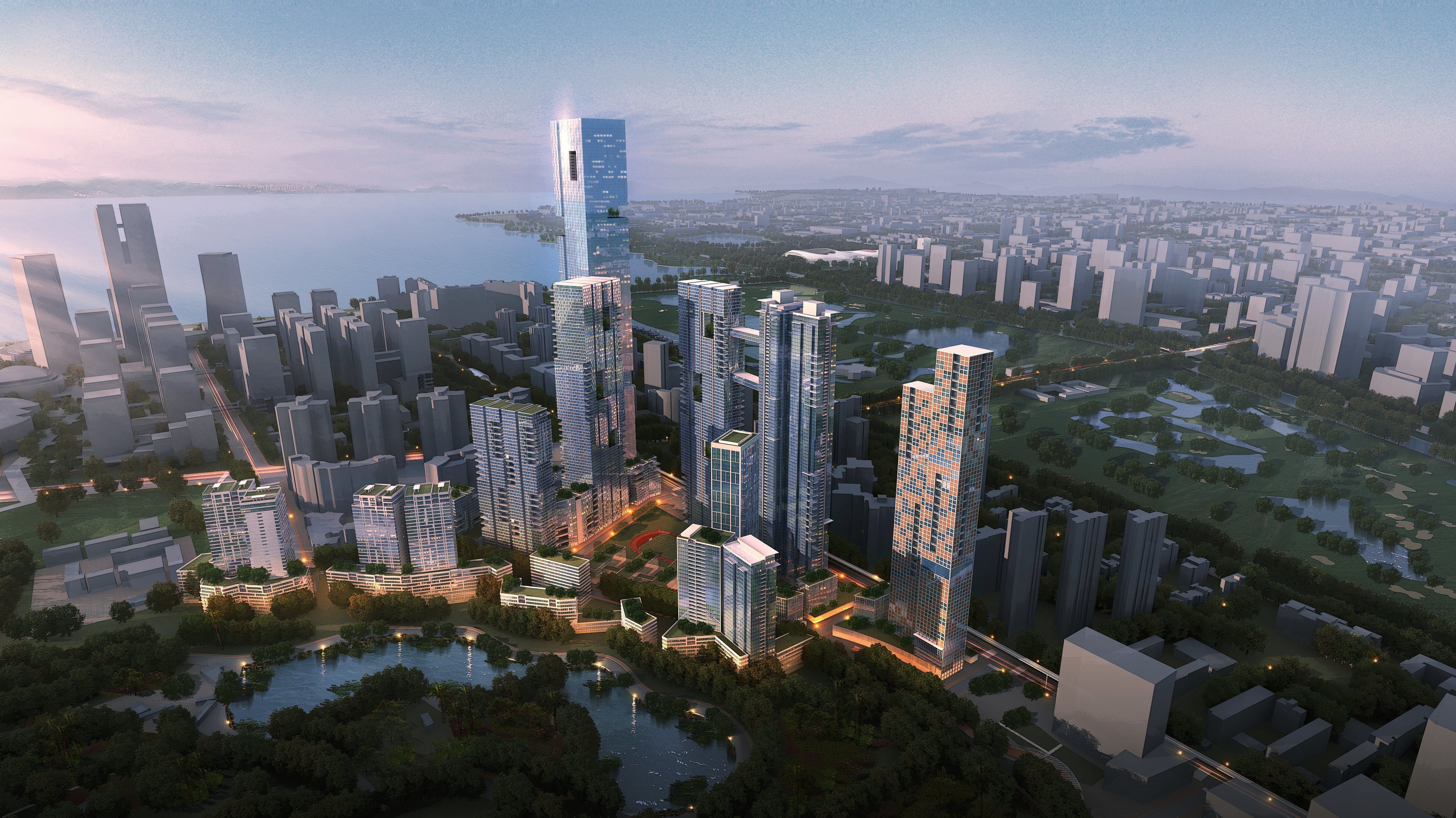 City Big Cityscape 006 3D model