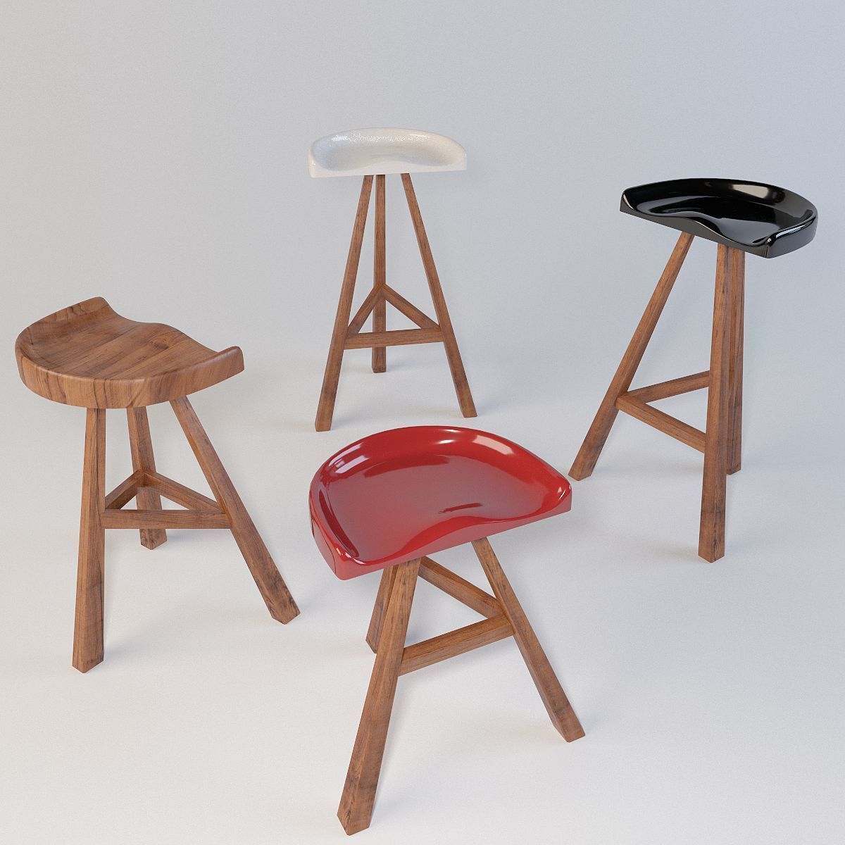 Bar chair - Heidi - by Sebastian Wrong