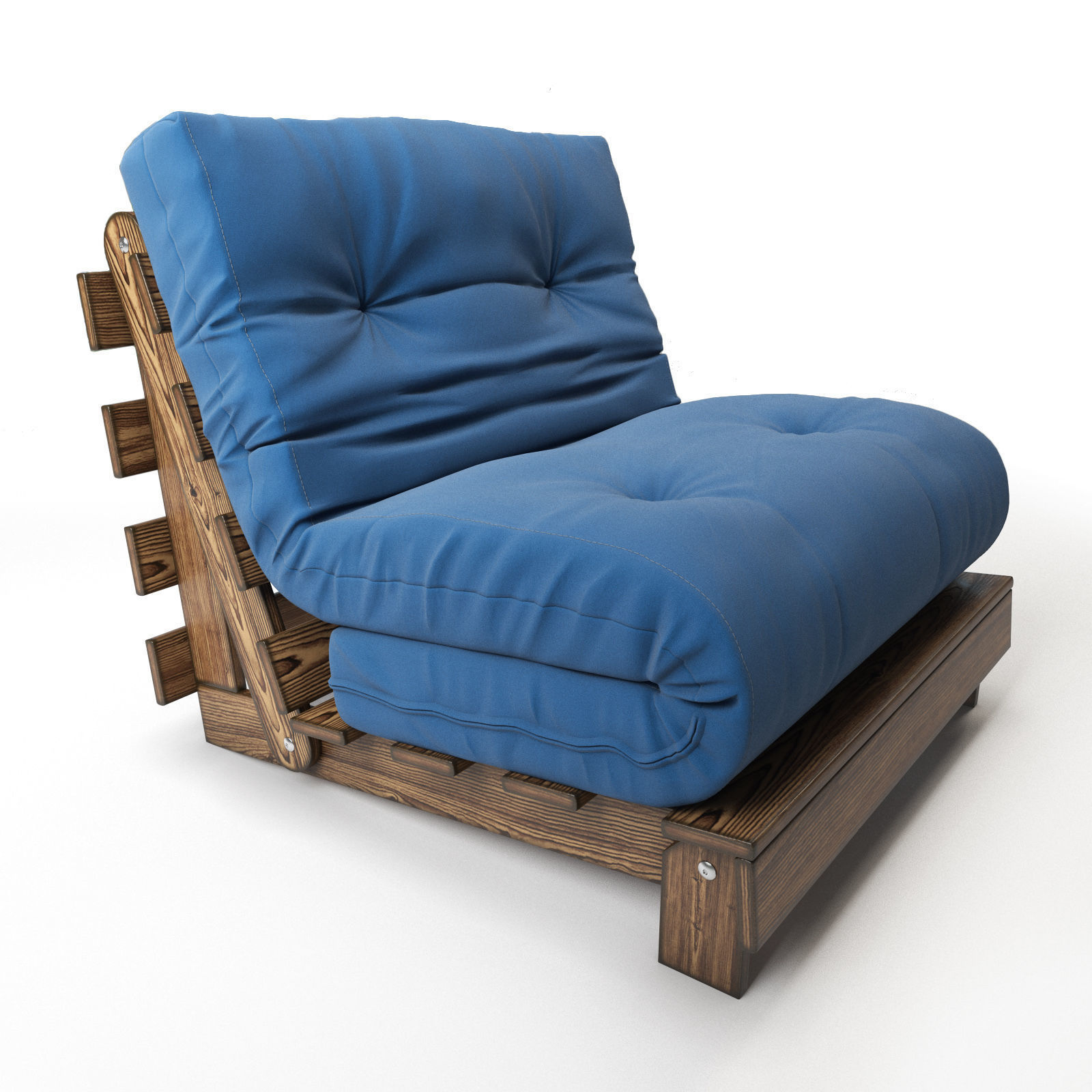 Futon Armchair Roselawnlutheran 3D model CGTrader