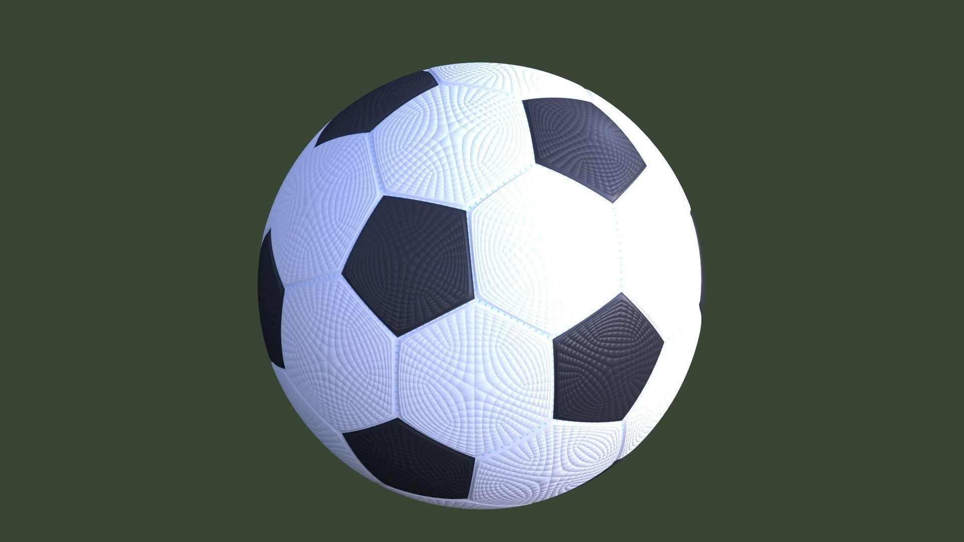 Soccer ball 3D model