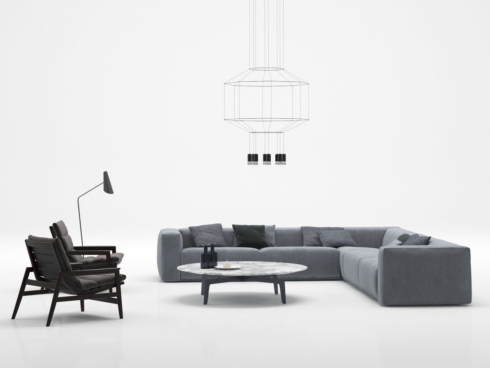 Living Set 5 3D model