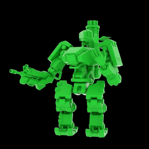 Bastion - Overwatch 3D model 3D printable | CGTrader