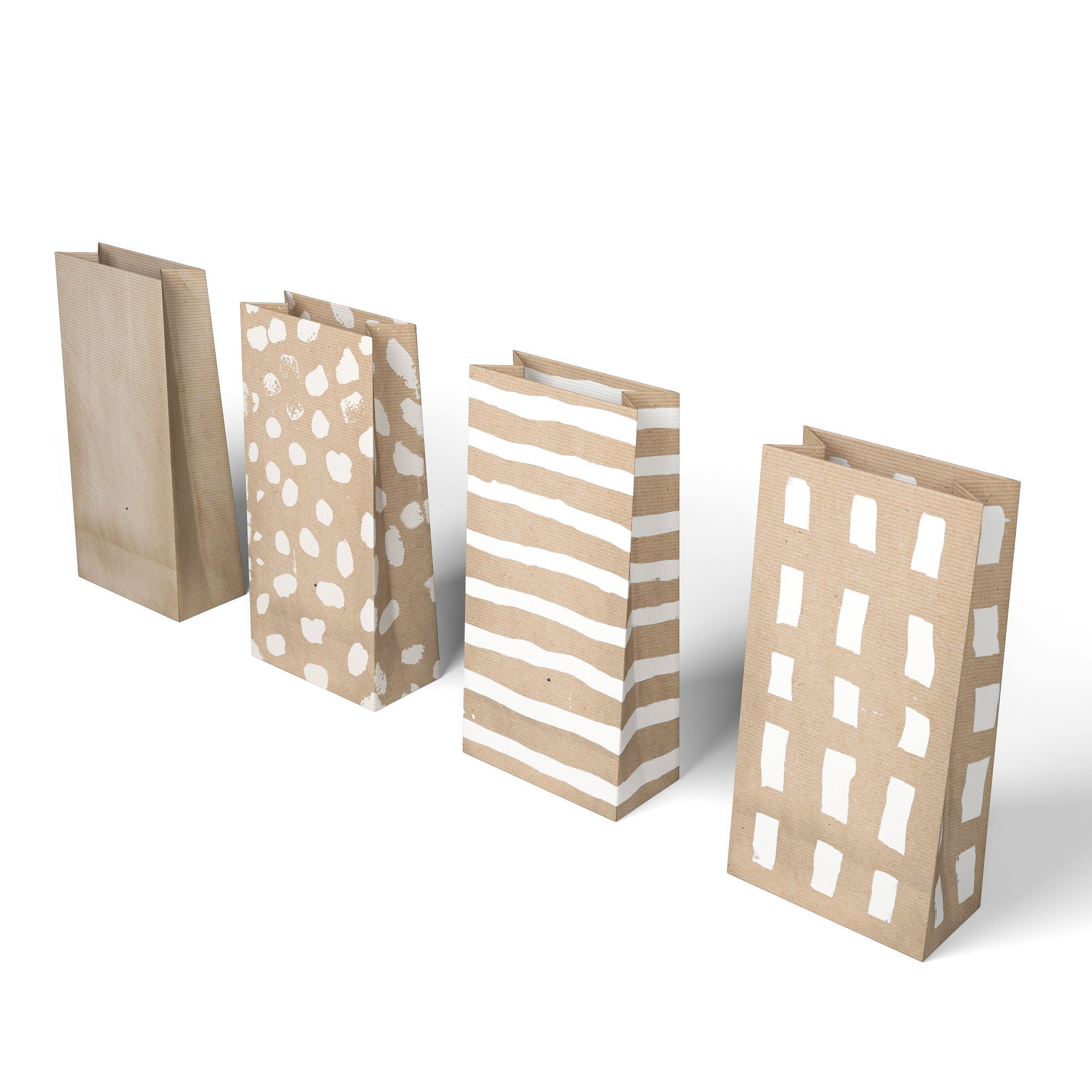 Natur Candy Bag - Simple Paper Bag