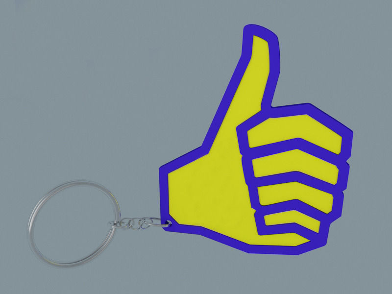 Thumbs Up Keychain