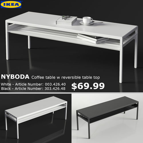 3d Ikea Nyboda Large Table Cgtrader Ikea Nyboda Large Table 3d Model