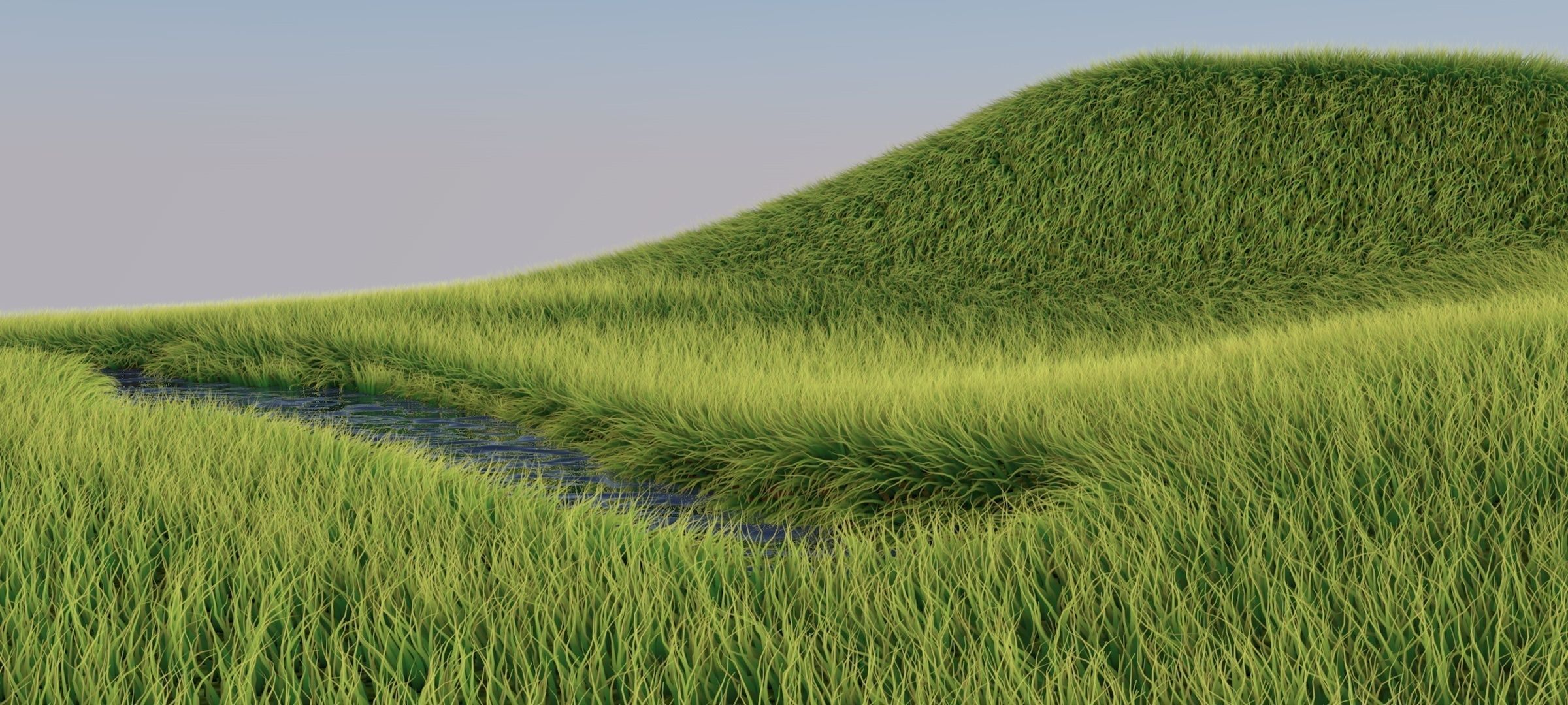 Stunning realistic glade