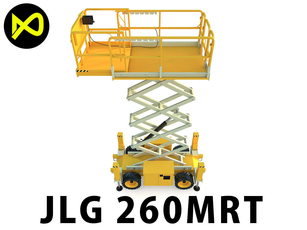 Engine Powered Scissor Lift