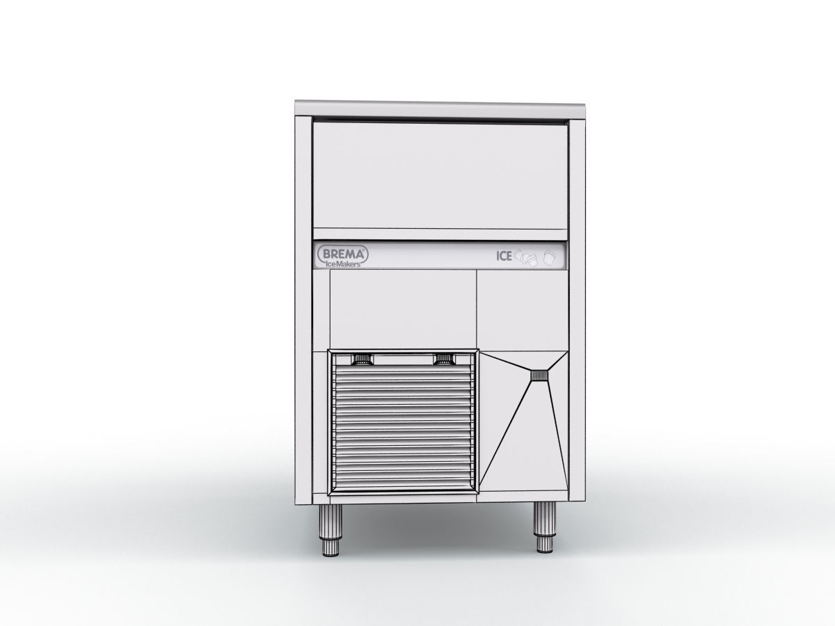 Ice Maker Machine Brema GB902a 3D model CGTrader