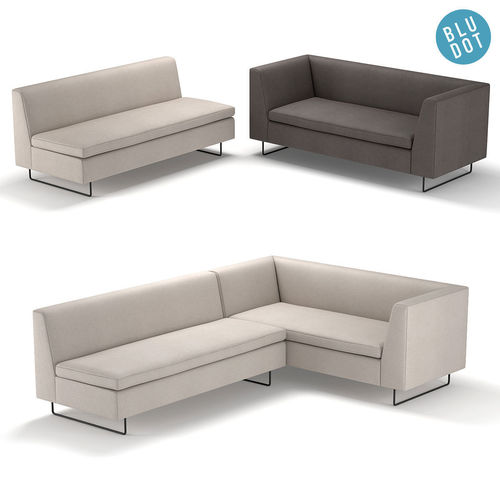 Blu Dot Bonnie And Clyde Sofa Model