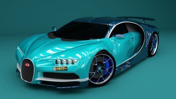 3d buggati cgtrader