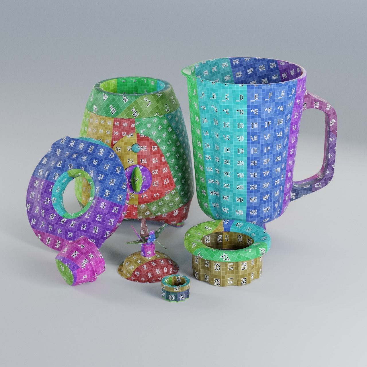 Blender kitchen 3D model CGTrader