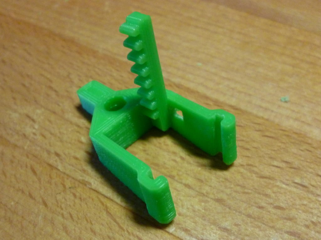 OpenScad Micro Servo Robot Arm free 3D Model 3D printable STL