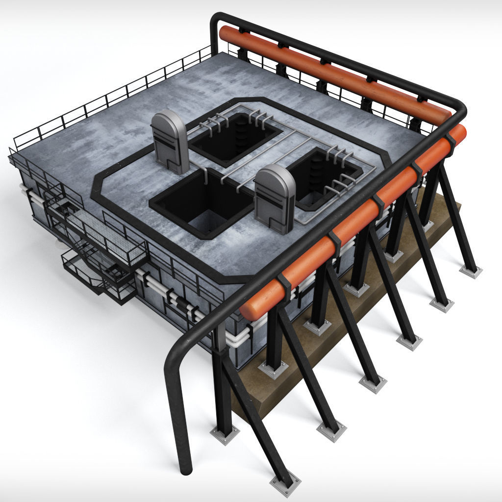 Rocket mobile launch platform 3D model CGTrader