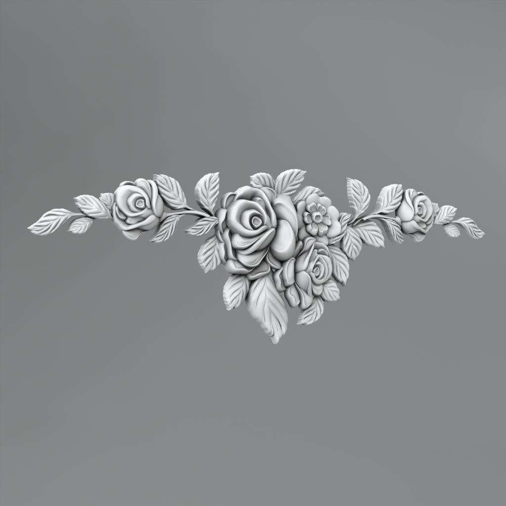 Flower decor 13 3D model